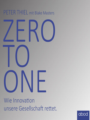 cover image of Zero to one